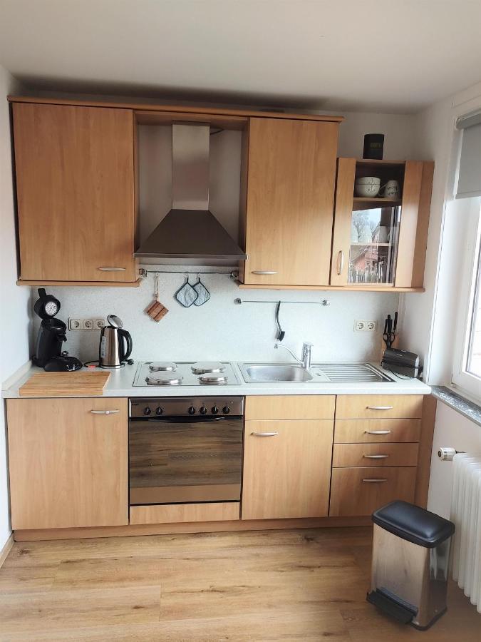 Ferienwohnung Alte Schule Ruhwarden Buitenkant foto